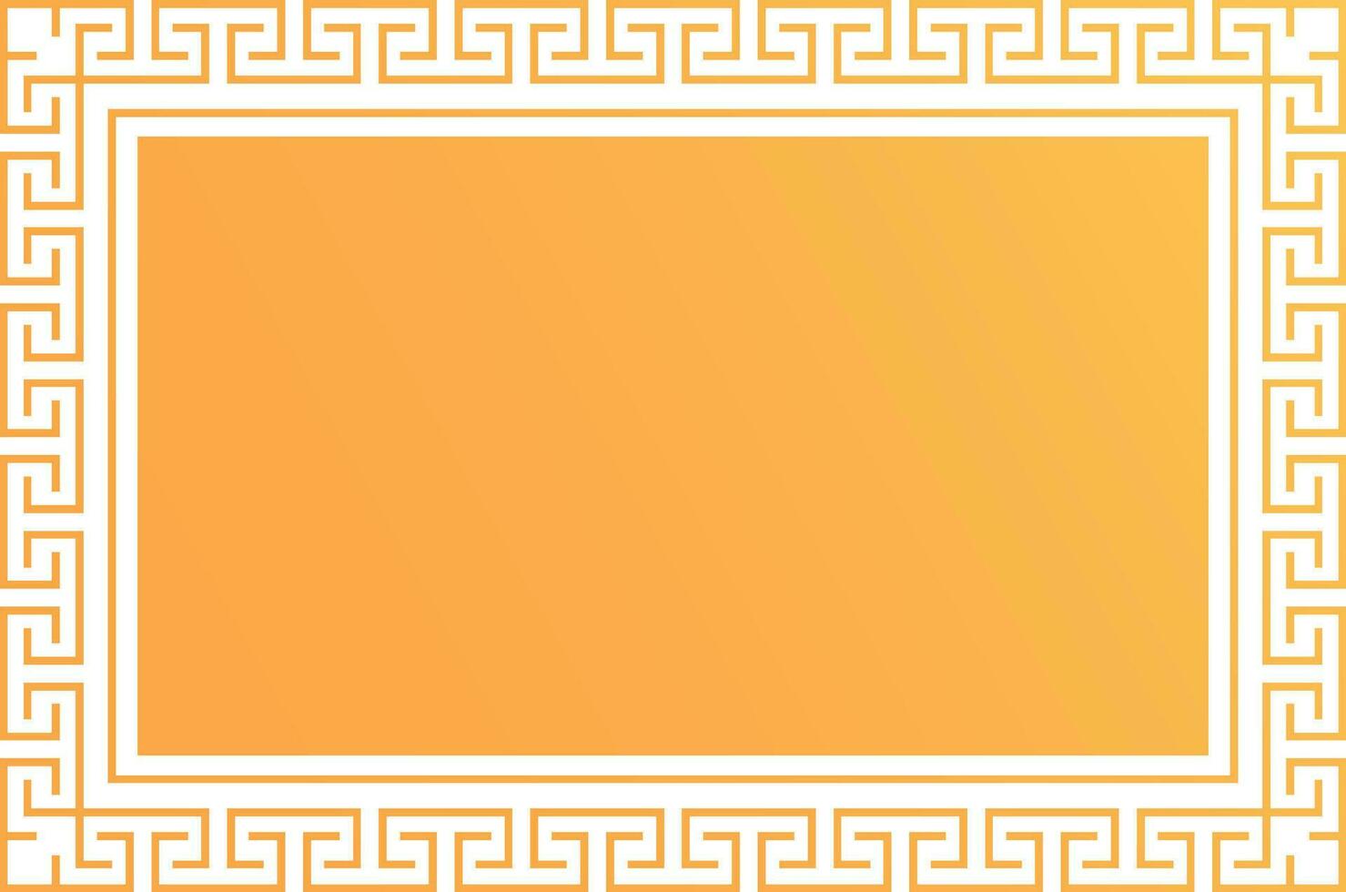 Isolated blank frame icon in flat style. vector