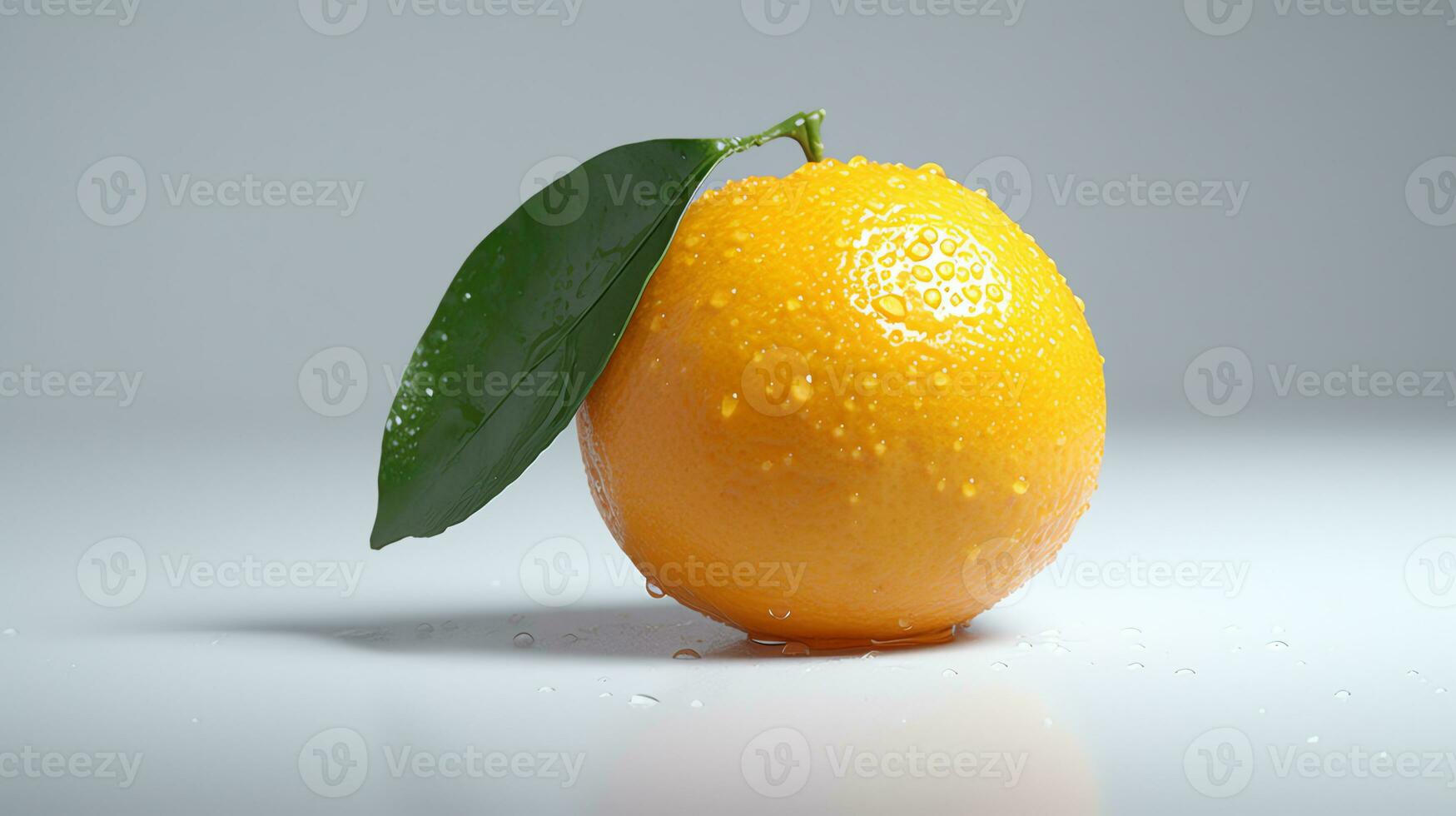 un foto de naranja con blanco antecedentes