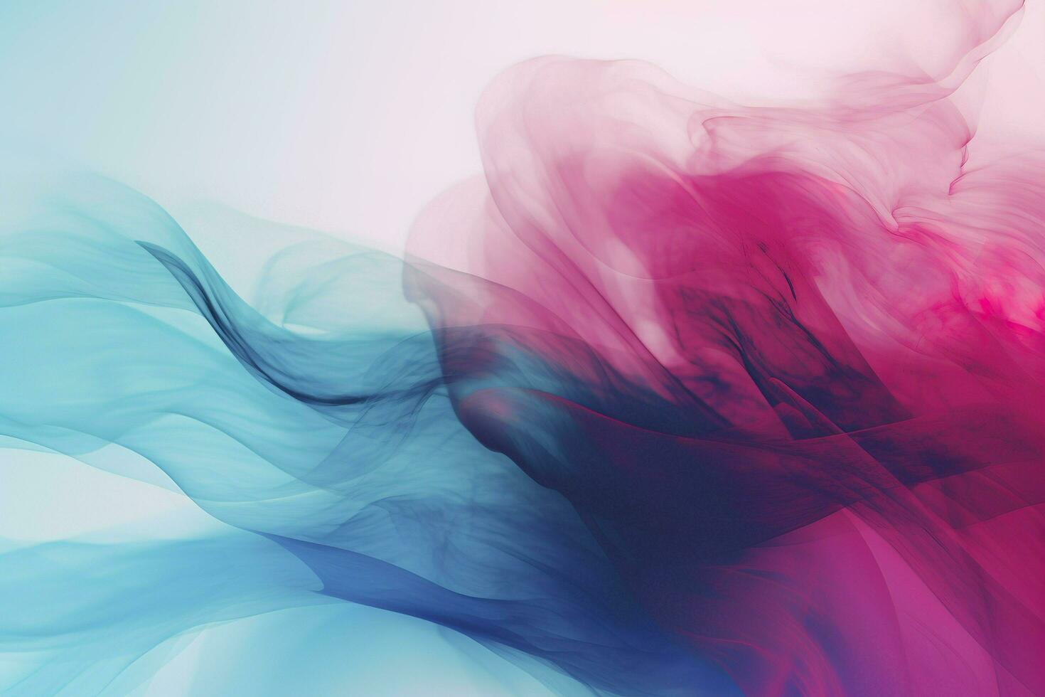 bright pink and blue ambient soft swish background, generate ai photo