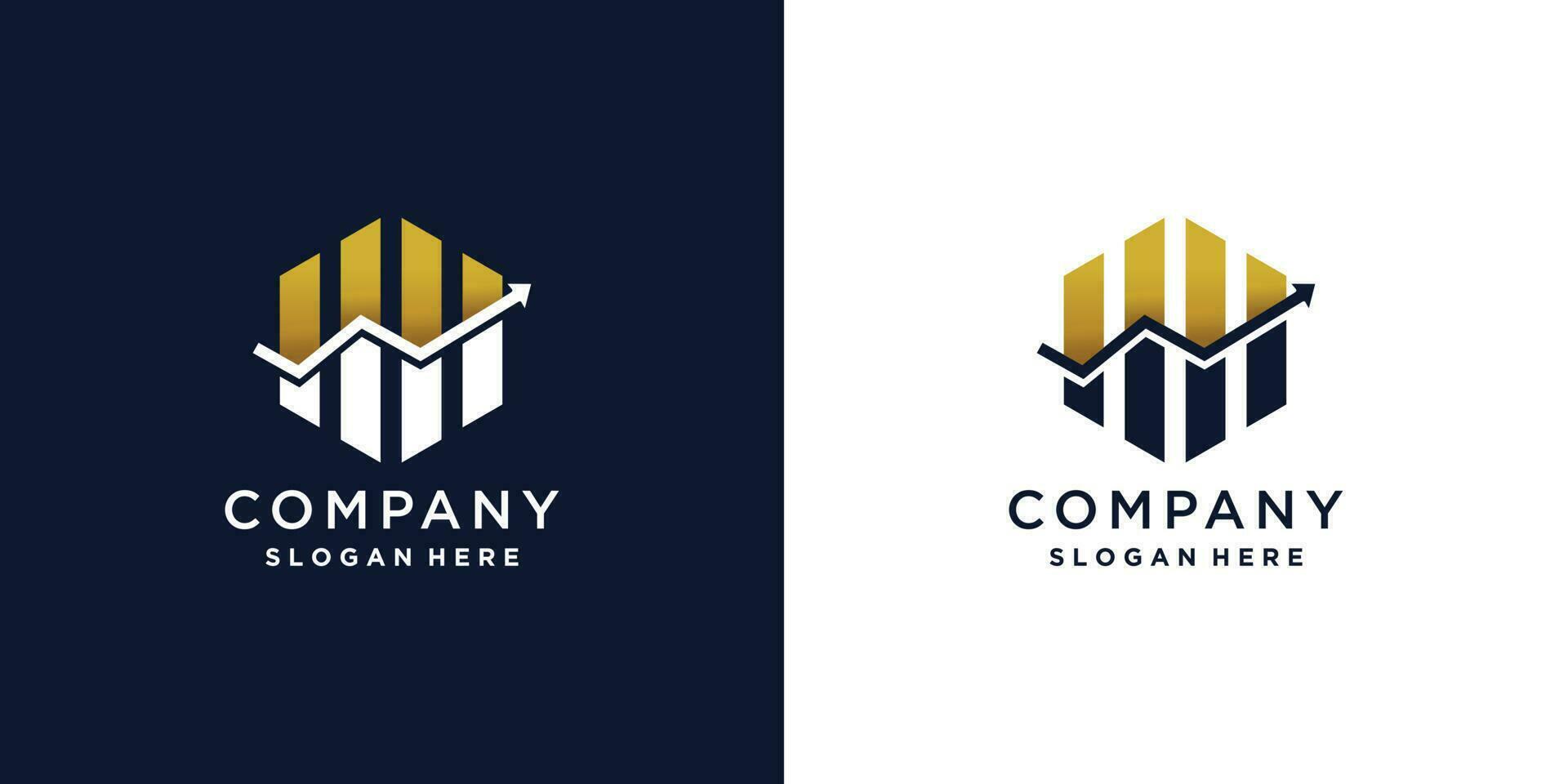 inversión logo diseño vector con moderno estilo