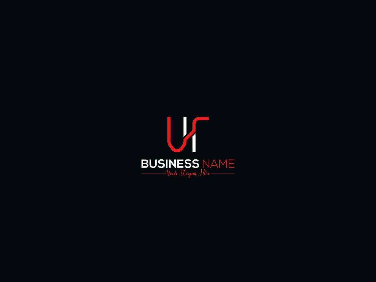 Monogram Vr Business Logo, Initial Vr rv Logo Letter Vector For You