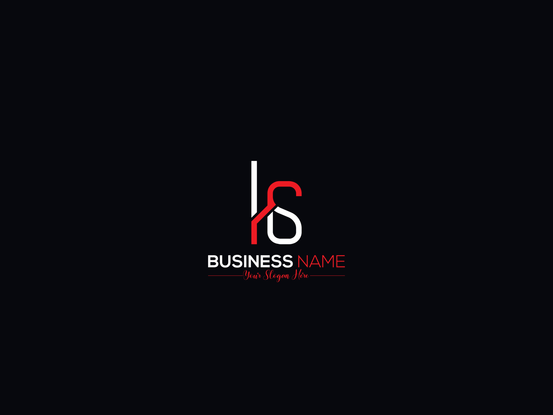 Modern LA Logo Letter Luxury Vector Icon For You 24484769 Vector Art at ...