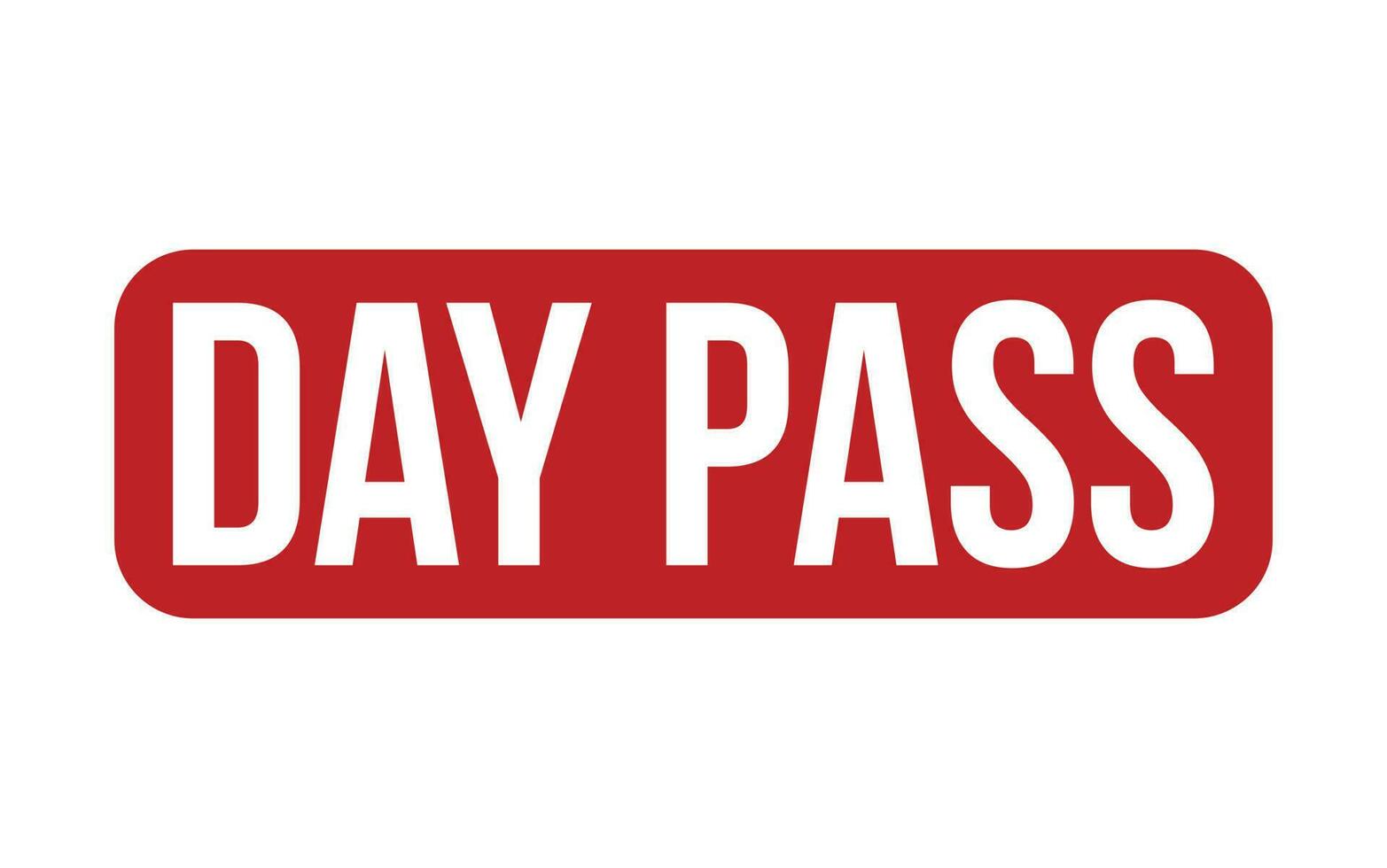 Day Pass Rubber Stamp Seal Vector