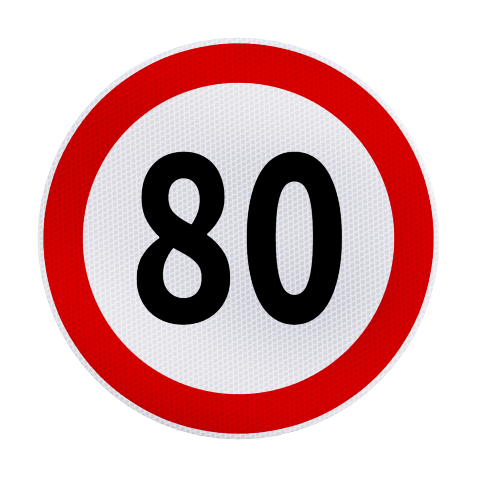 Direction road sign post isolated 3d png