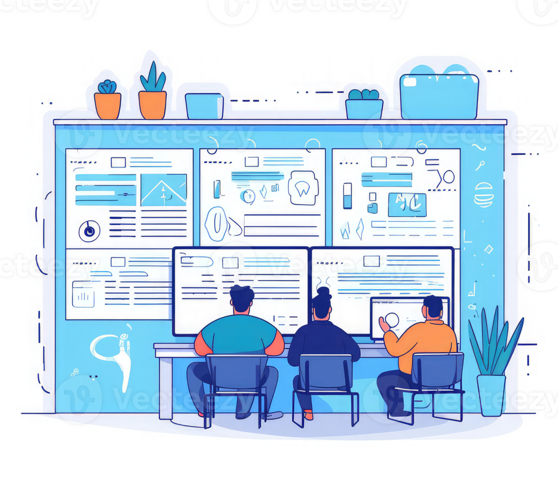developers working on a technical stack coding together learning whiteboards . png