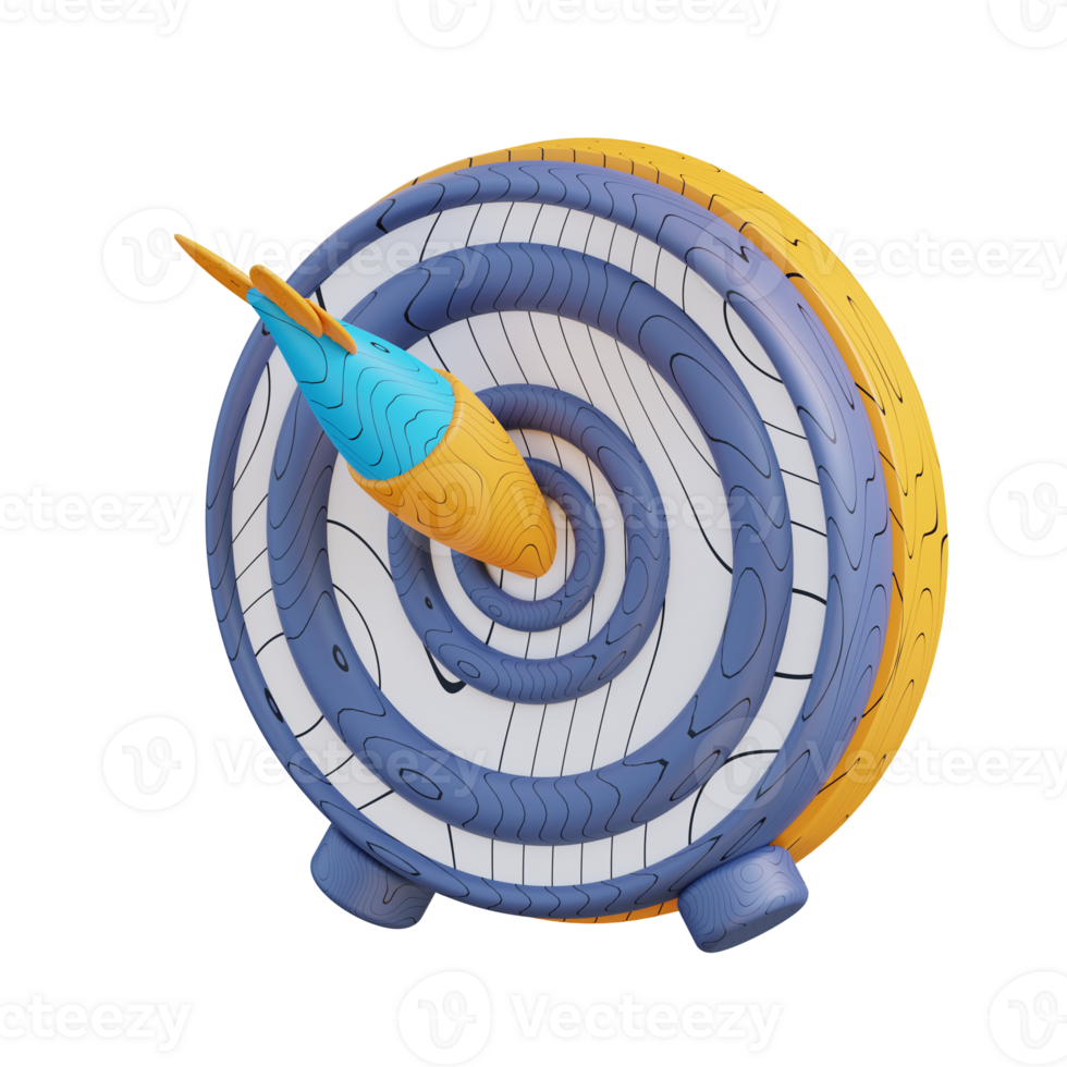 3d illustration business goal png