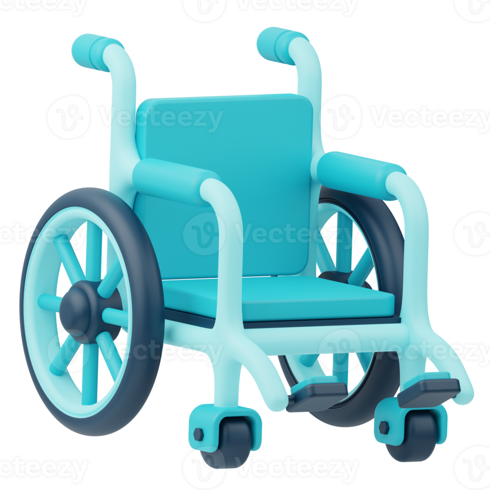 Wheelchair Medicine 3D Illustration png