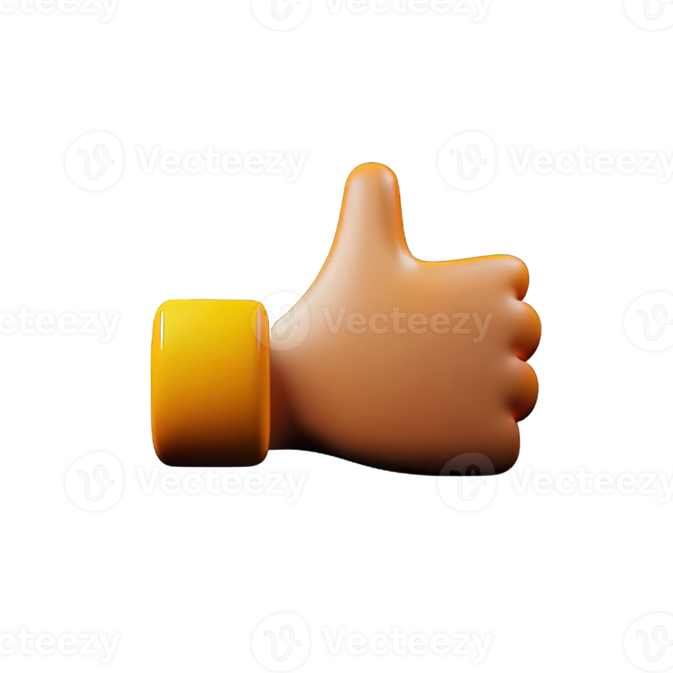 icona 3d emoji piace png