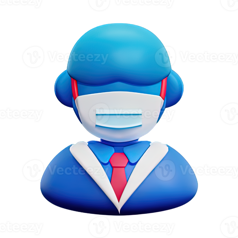 3d doctor illustration png