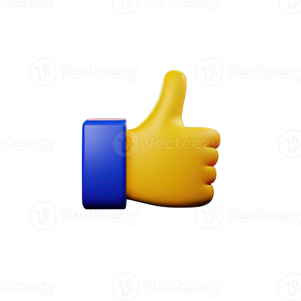 icona 3d emoji piace png