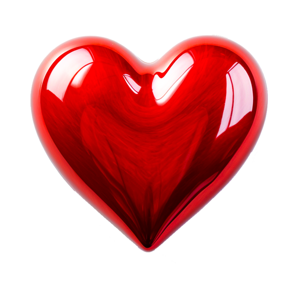 Heart 3d render png