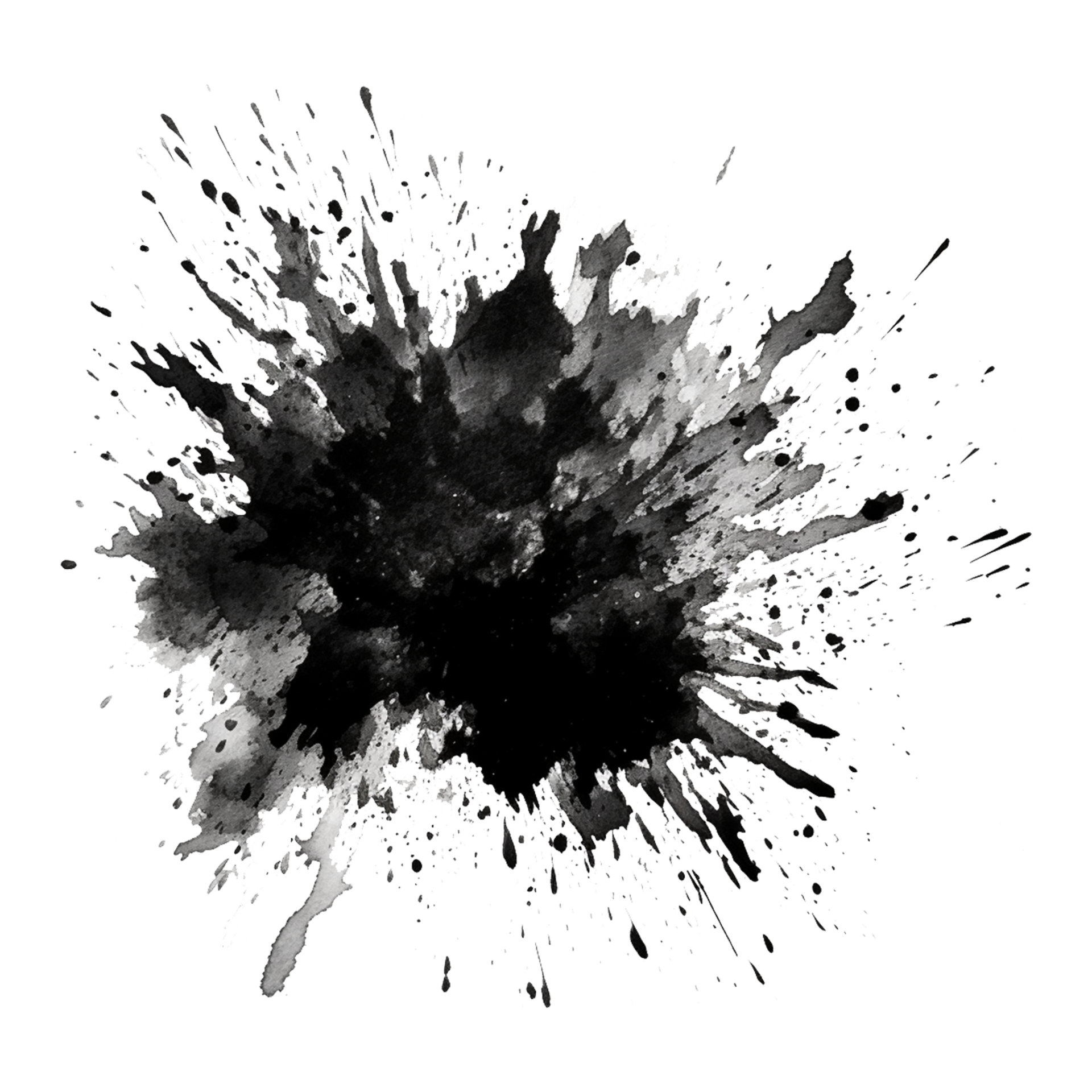 Ink Splash AI Generative 24488978 PNG