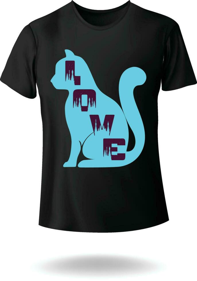 Love Cat Mama Typography Vector T-shirt Design for Pet Lover eps 10