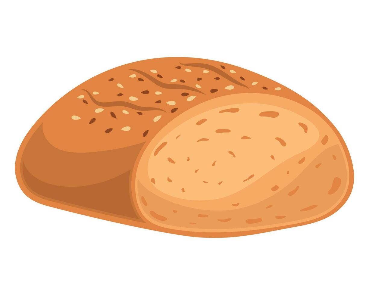 Freshly bread design over white vector