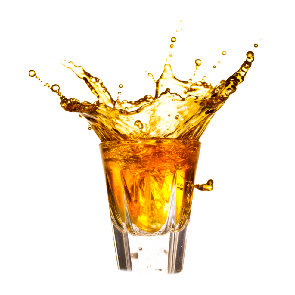 The Ice Cubes Falling In The Beer Glass png