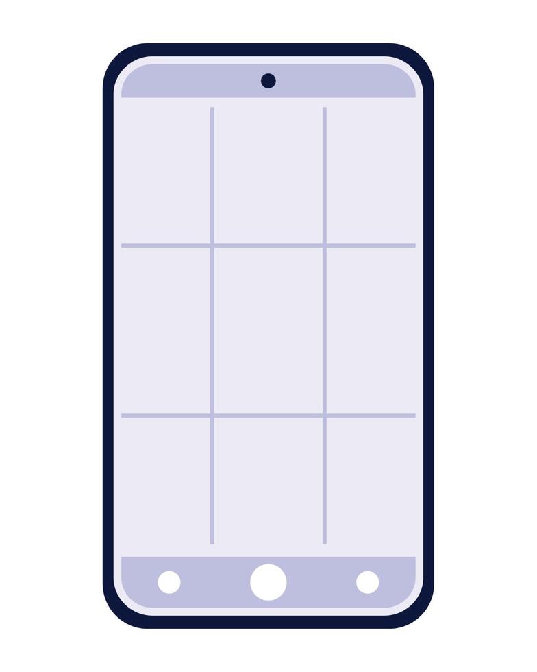 smartphone device technology isolated icon vector