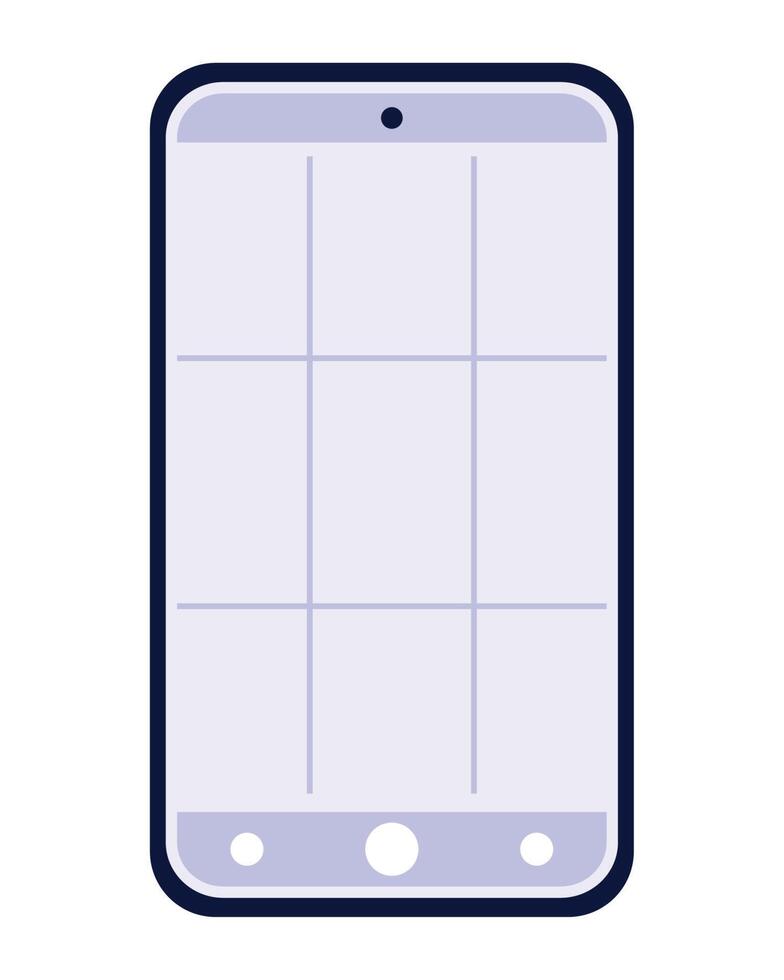 smartphone device technology isolated icon vector