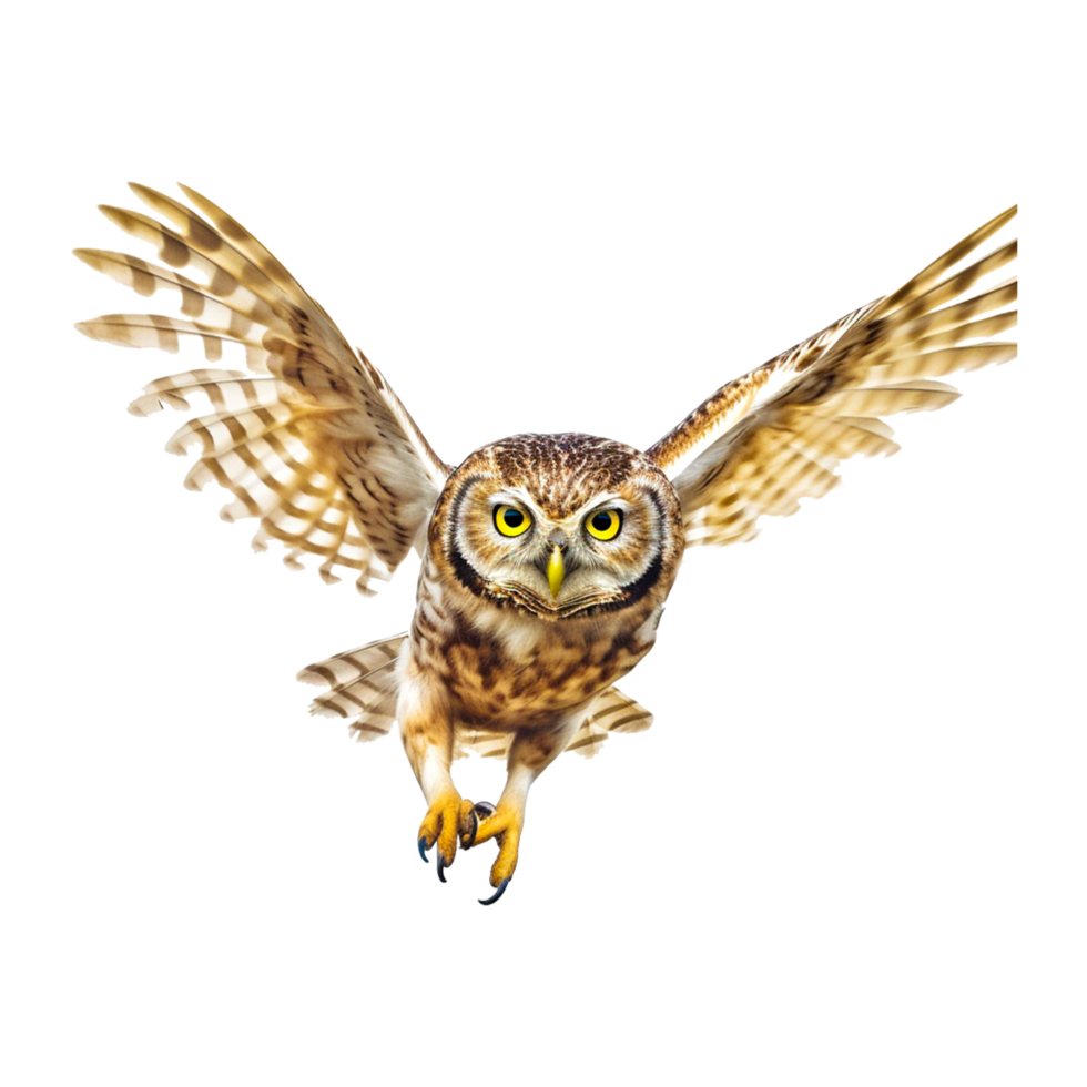 Owl Cartoon AI Generative png