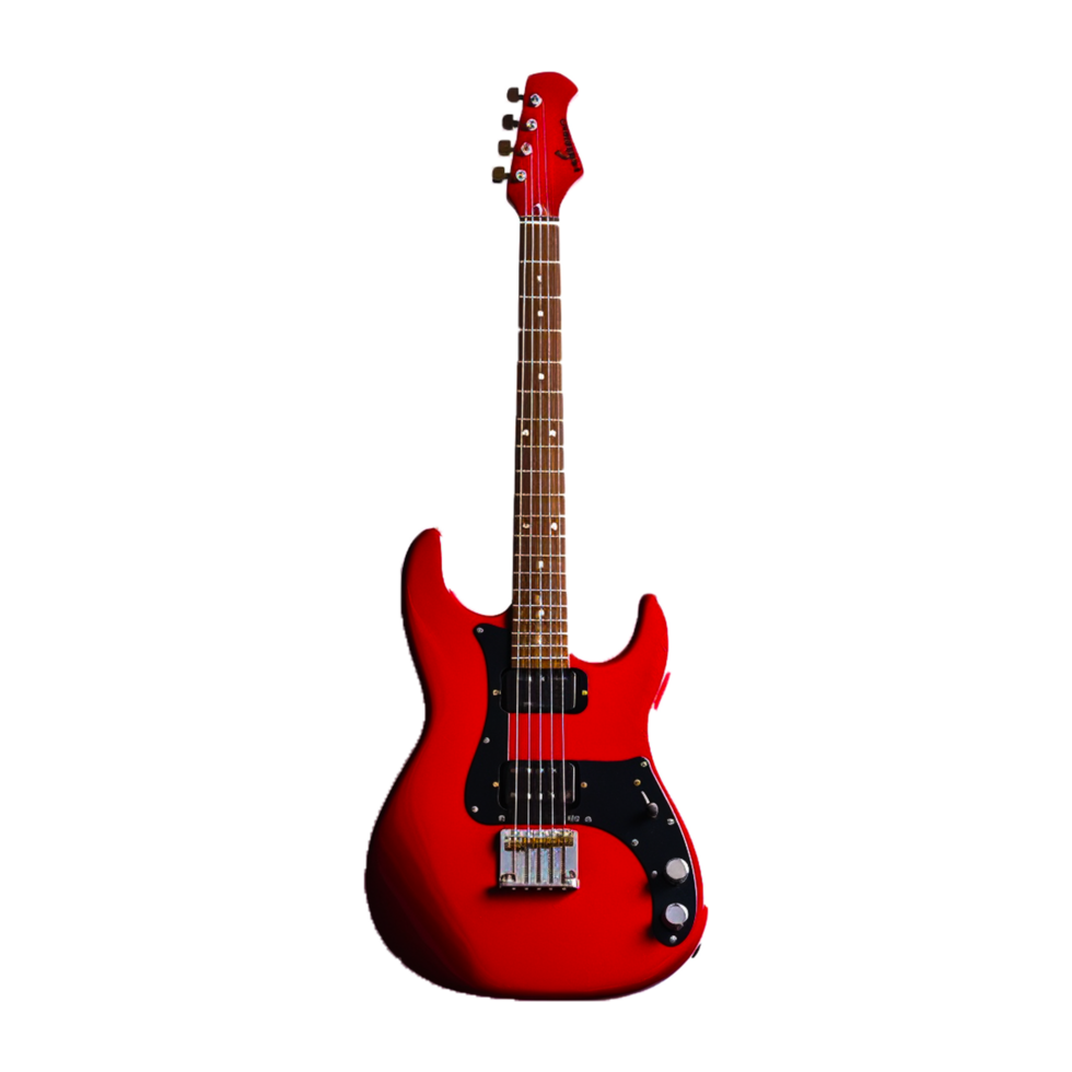 Electric guitar AI Generated png