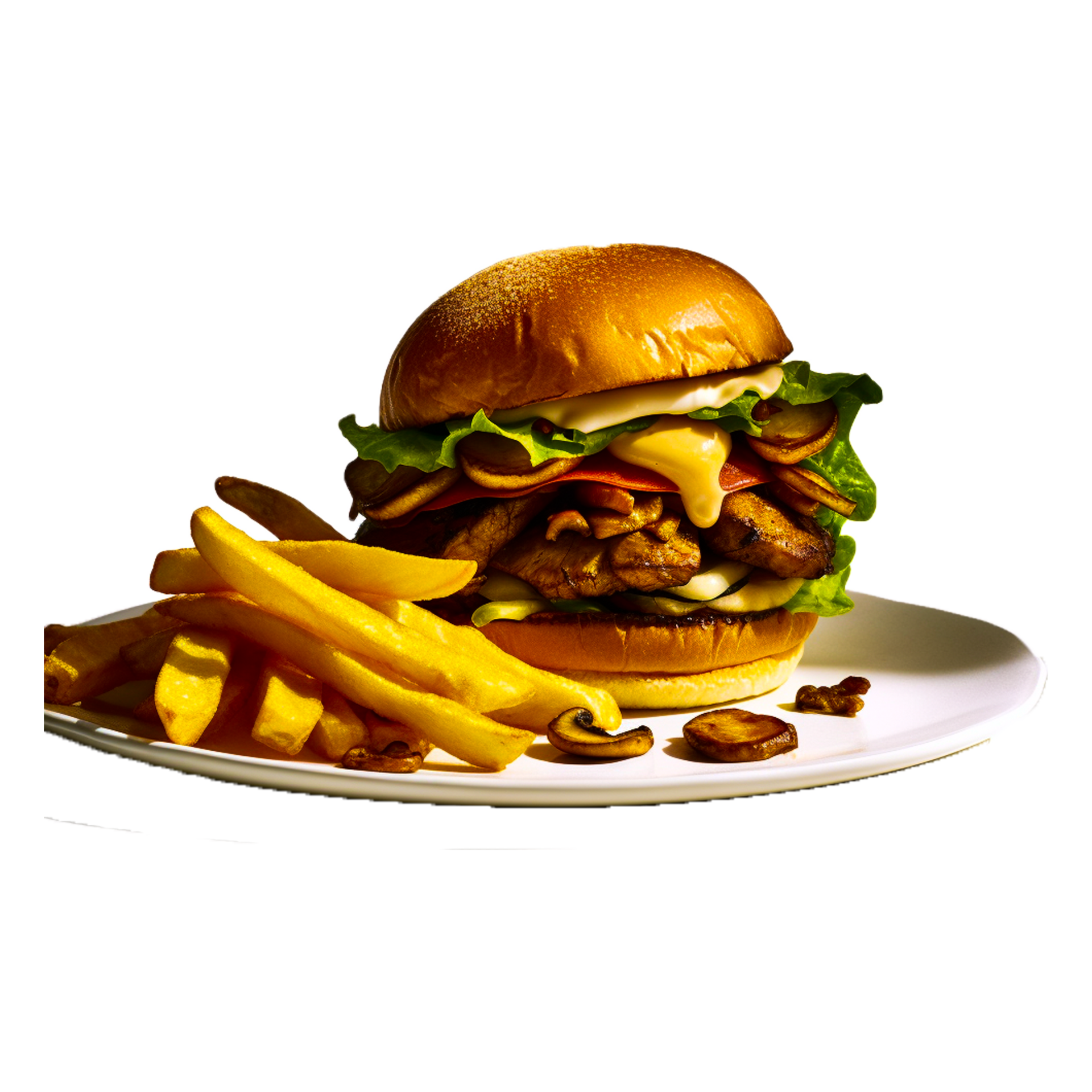 Burger And Fries 24491042 PNG burger-and-fries-24491042-png