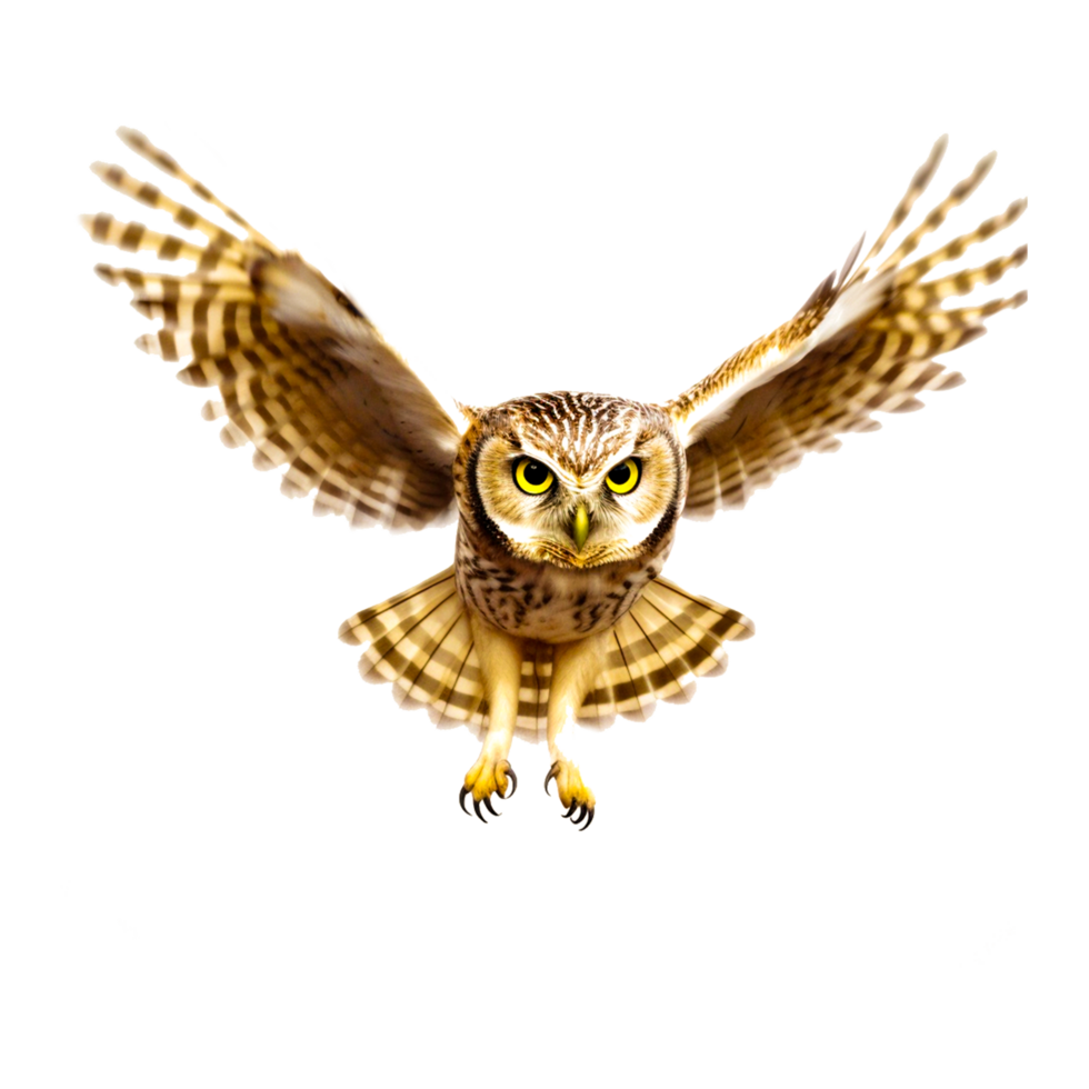 Owl Cartoon AI Generative png