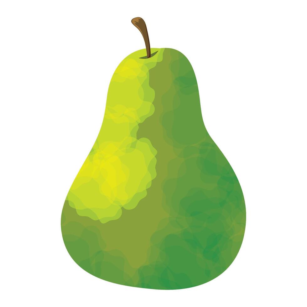 fresh pear fruit healthy icon vector