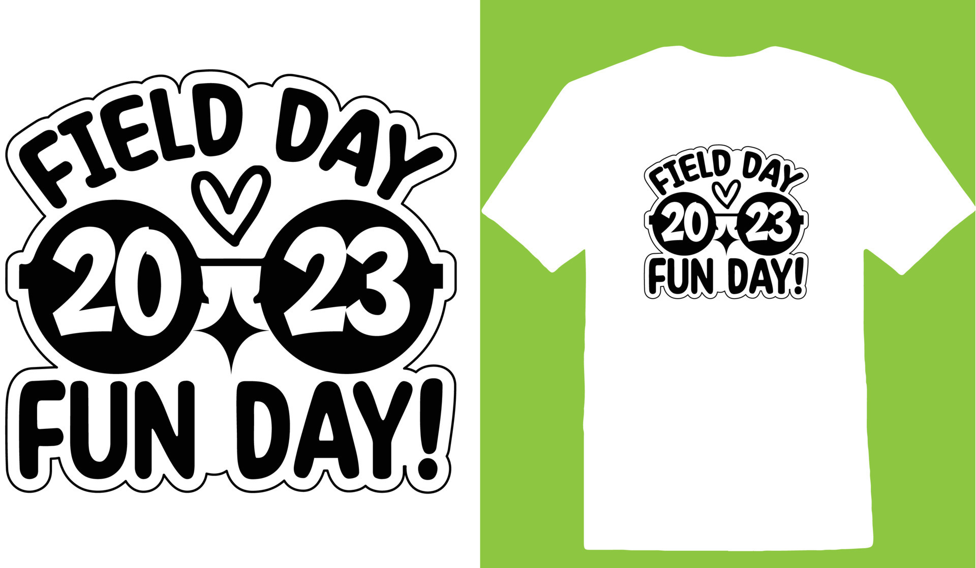 Field Day 2023 Fun Day Tshirt 24491816 Vector Art at Vecteezy