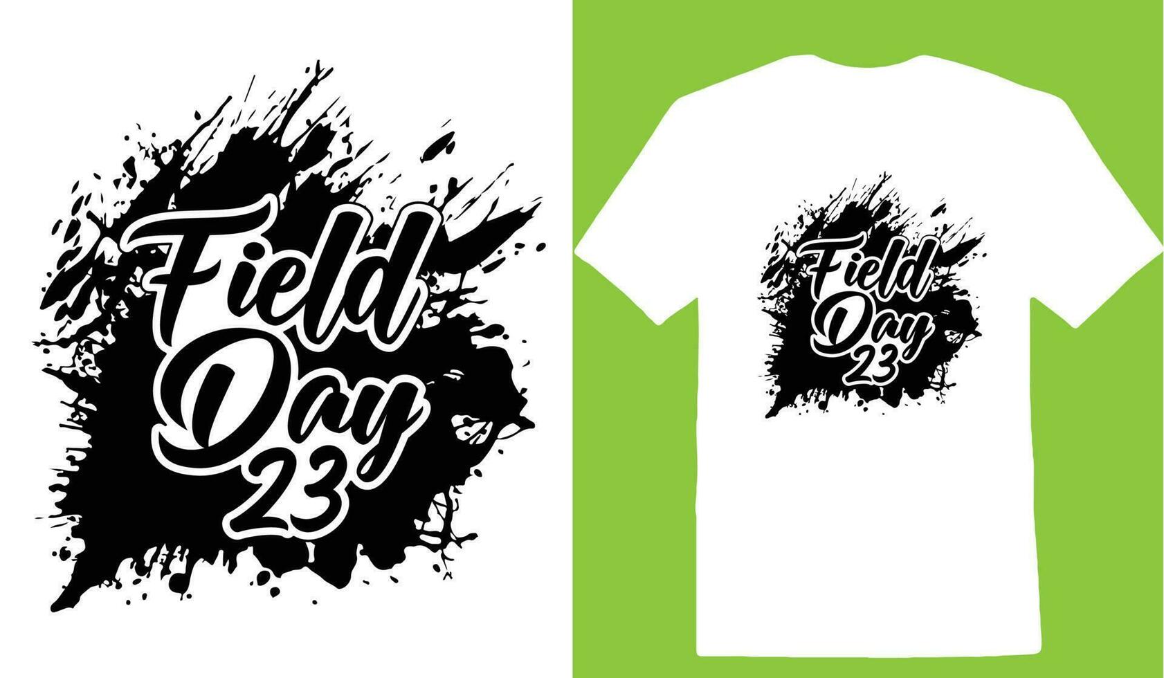 Field Day 23 T-shirt vector