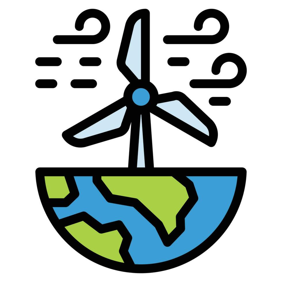 power icon , save world , earth eco vector