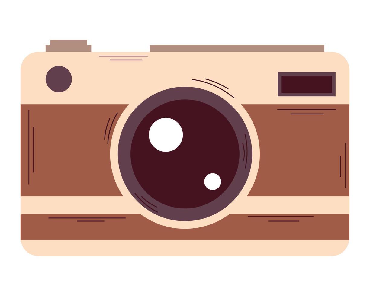 camera photographic device technology icon vector