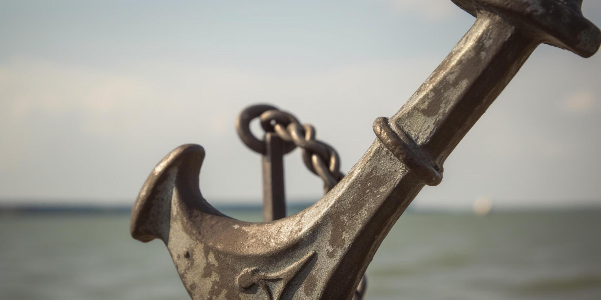 Closeup of anchor photo