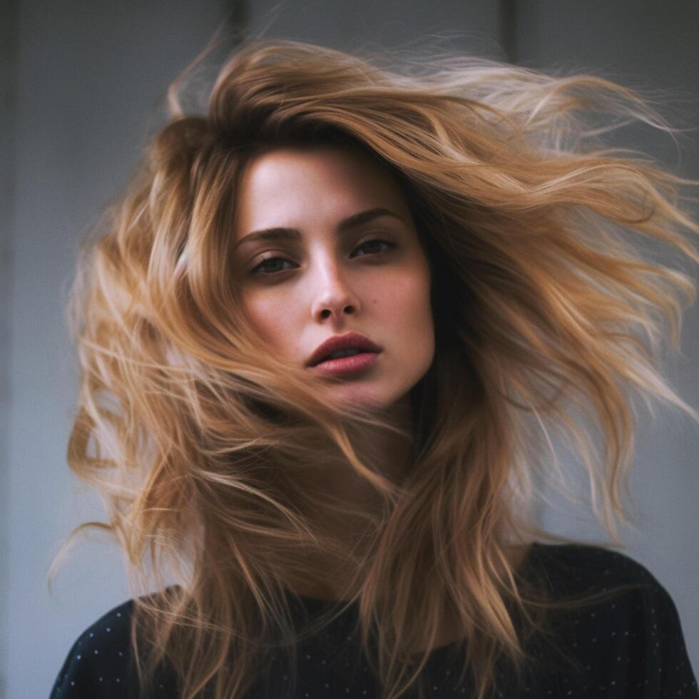 photo of Layered and tousled