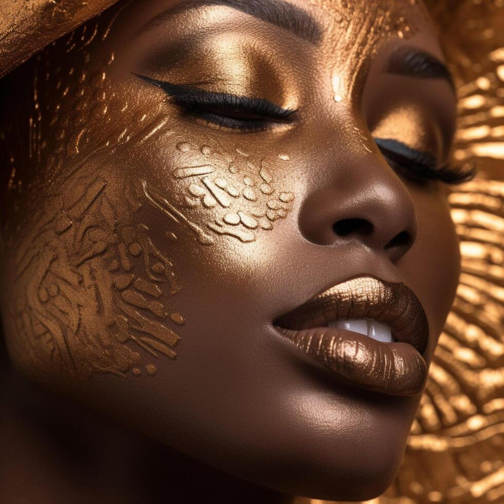 photo of Bronzed Skin Look