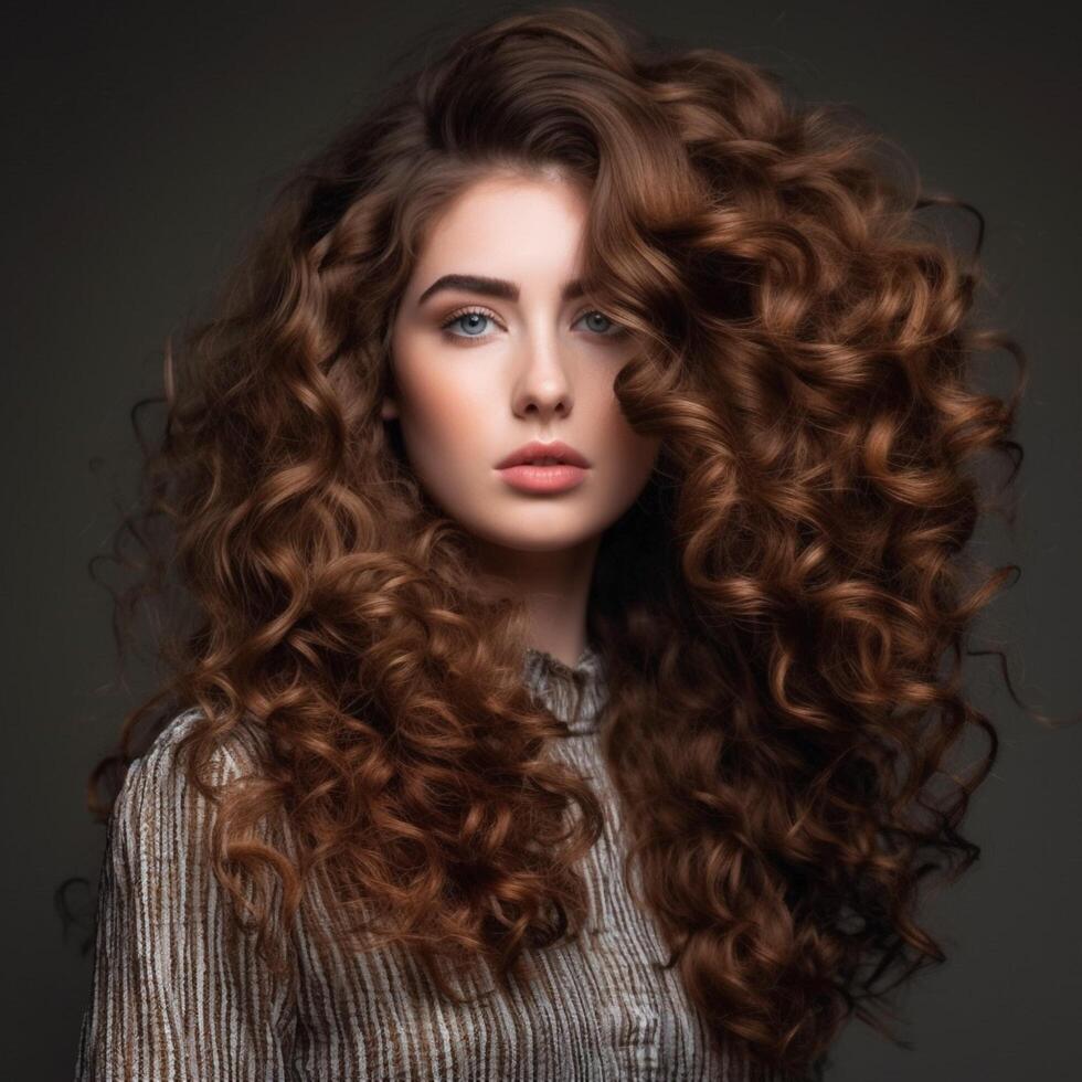 photo of Voluminous curls