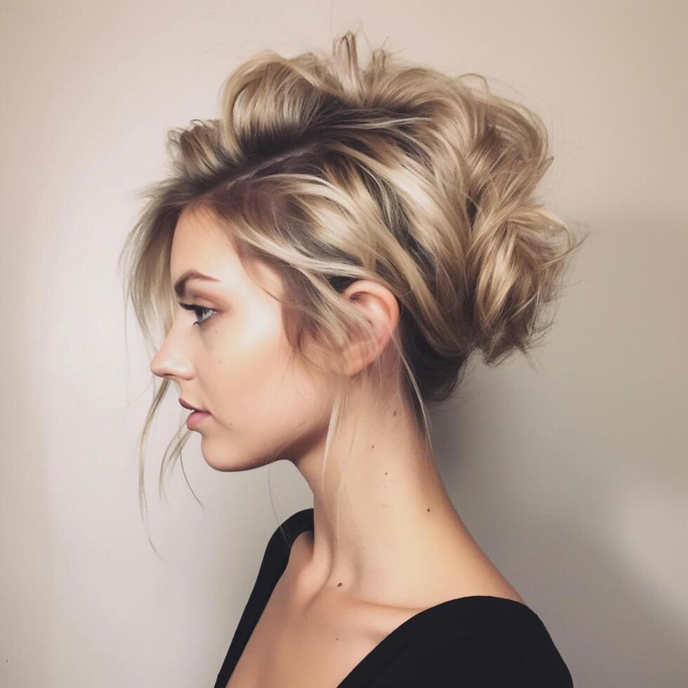 photo of Low Messy Bun