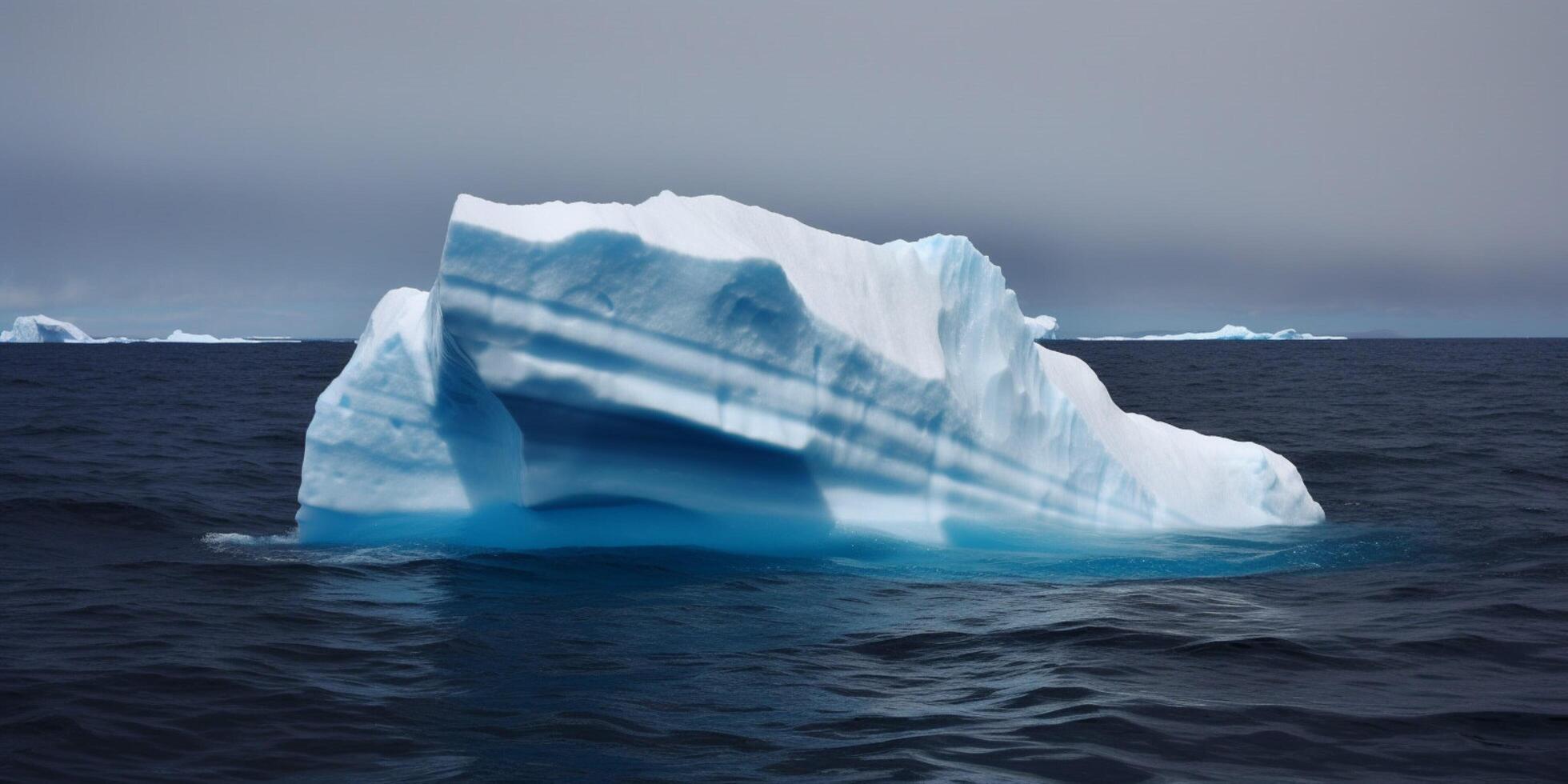 iceberg in the ocean photo