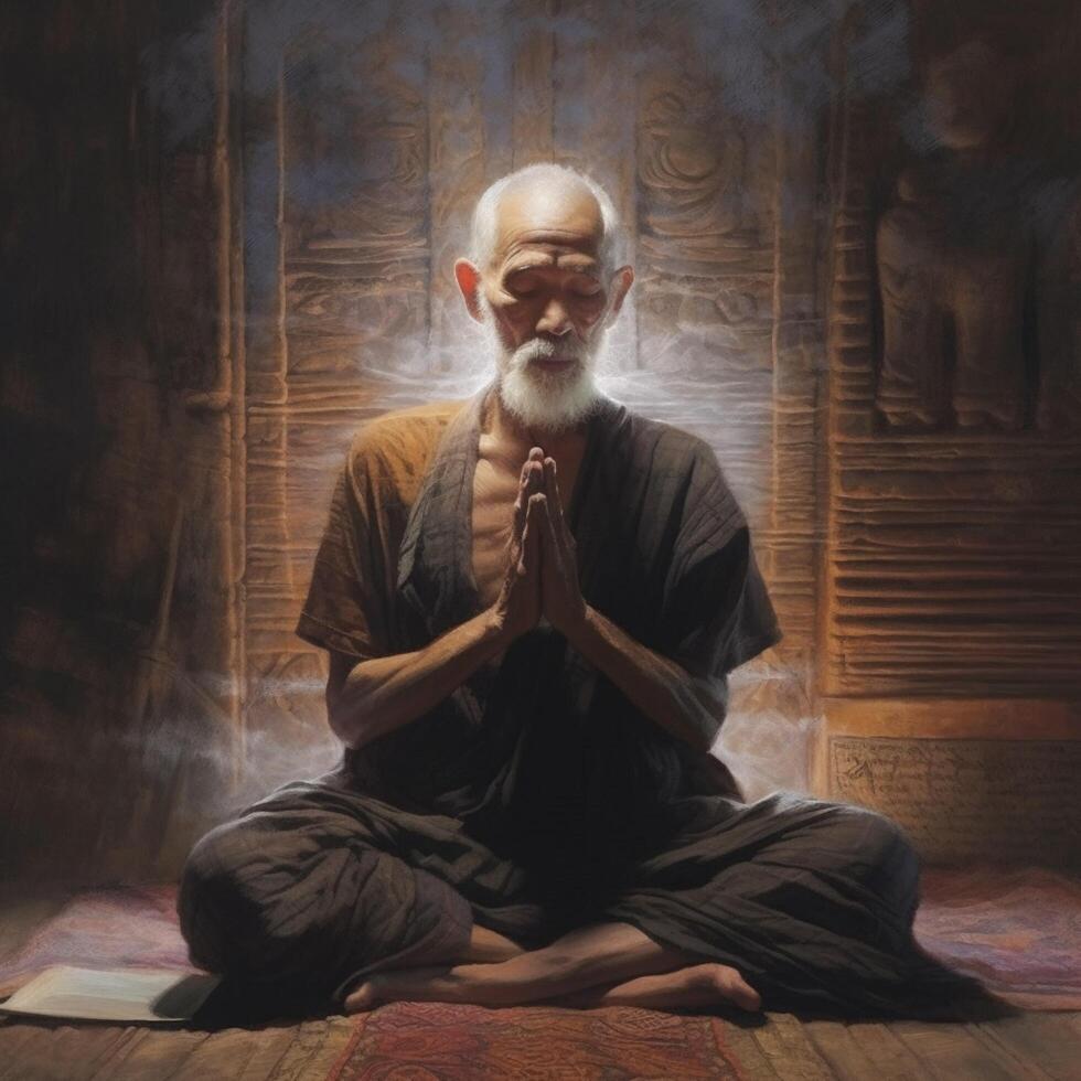 photo of Chanting prayers