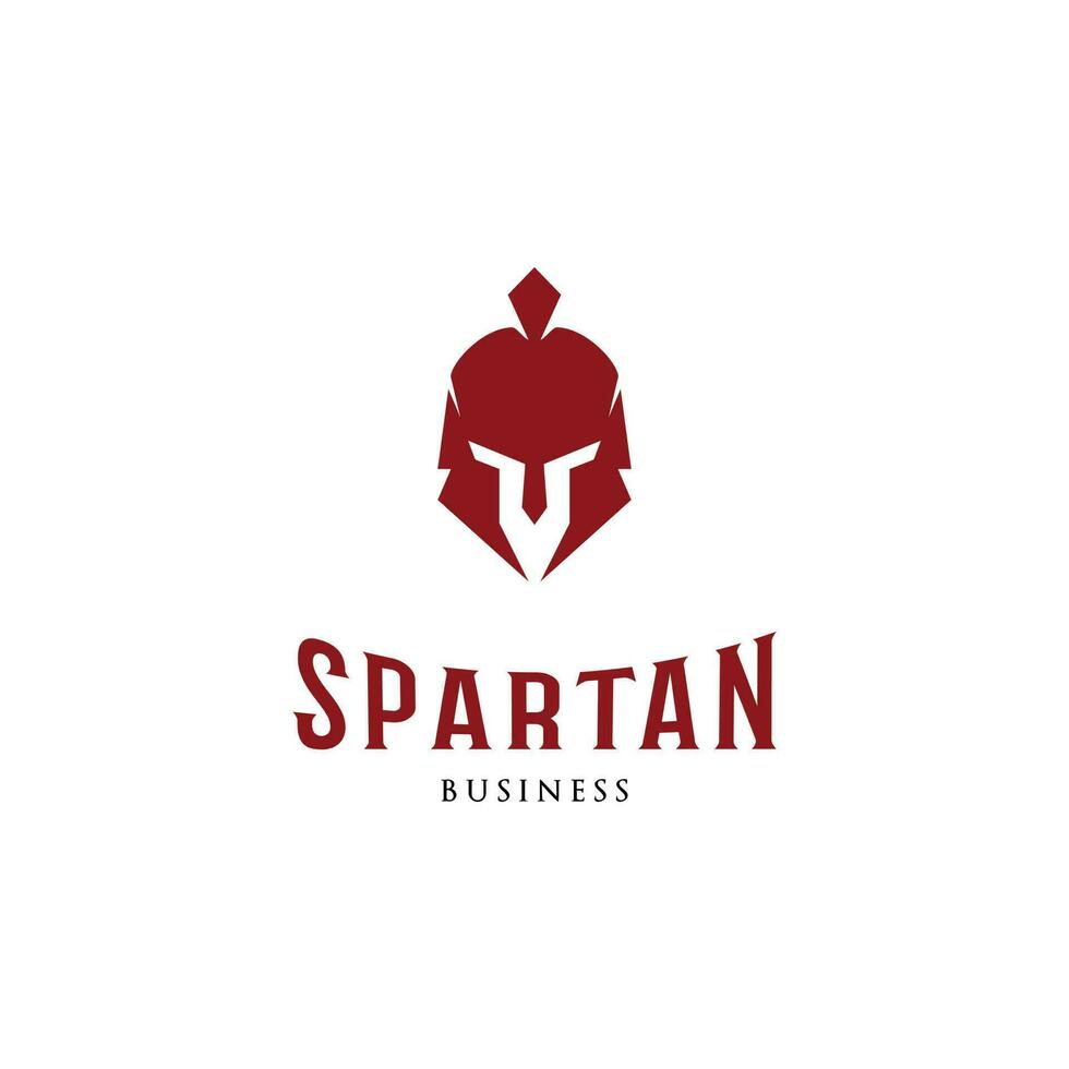 espartano icono logo diseño modelo vector