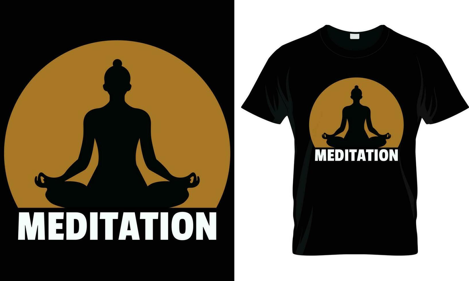 yoga camiseta diseño gráfico vector. vector