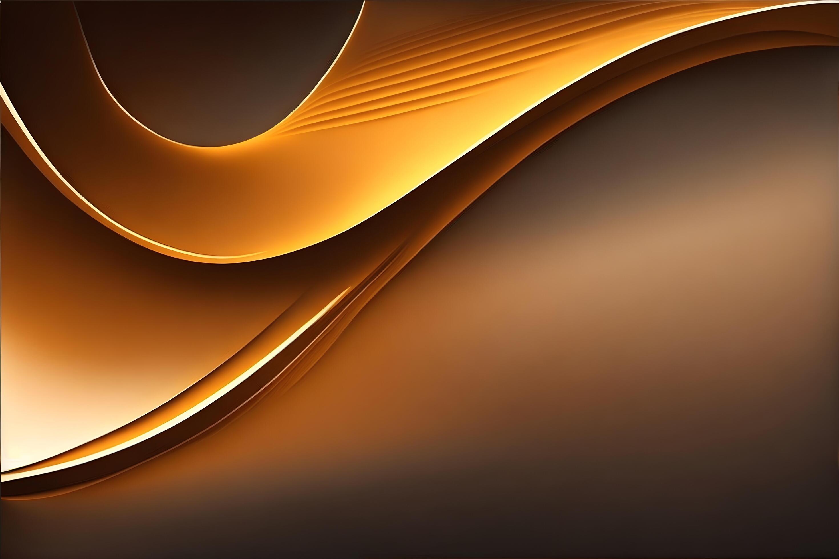 Abstract Light Background. Abstract golden wave background 24494110