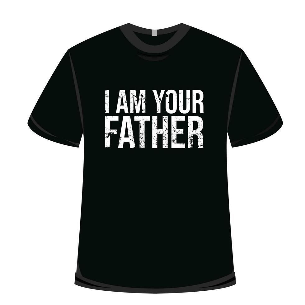 Unique Simple Father Day T-shirt Design. vector