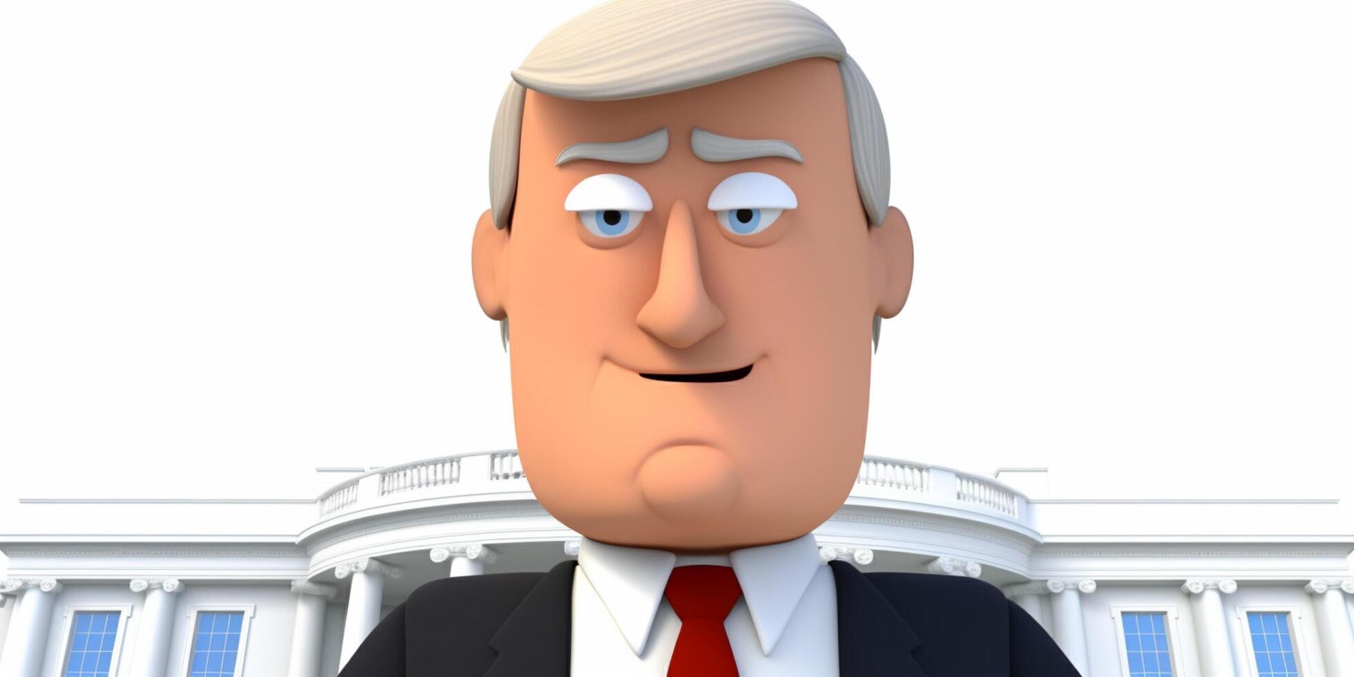 Depict the current president of america photo