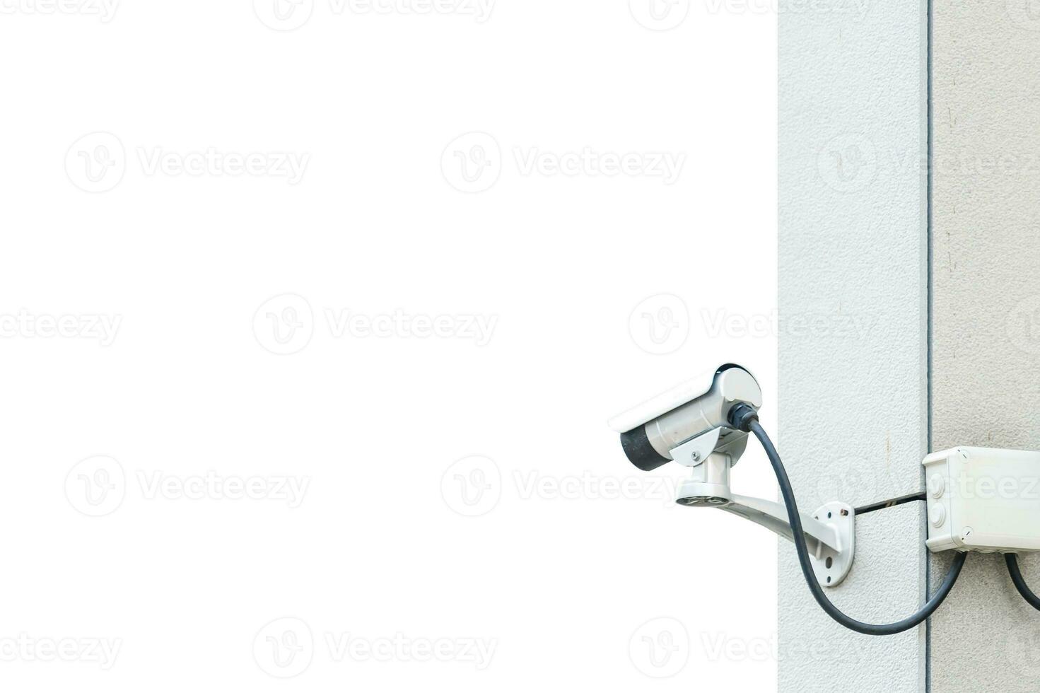 CCTV camera or surveillance operating on traffic road photo