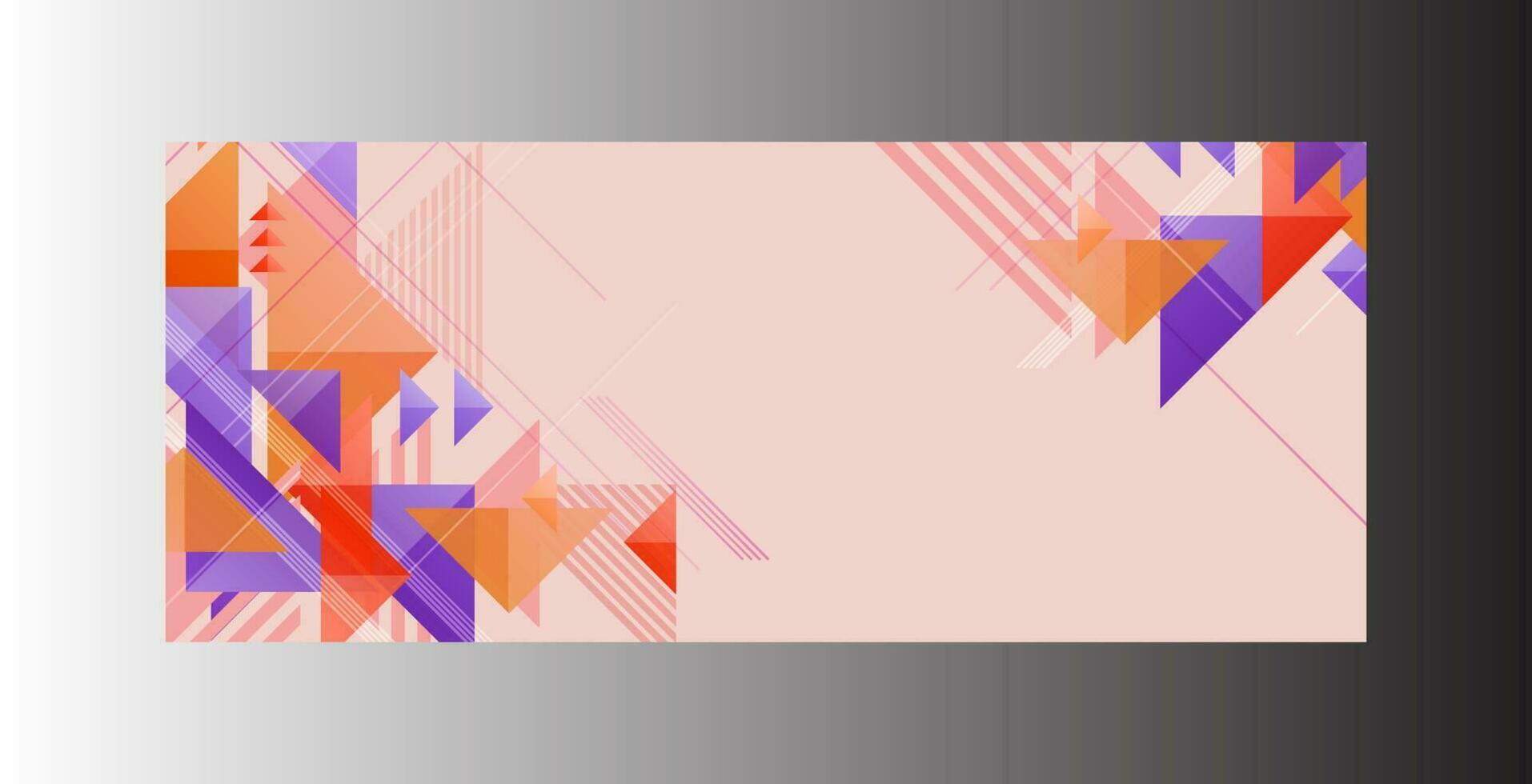 Minimalistic design, creative concept, modern diagonal abstract background Geometric element. Diagonal lines and triangles. vector stock illustration