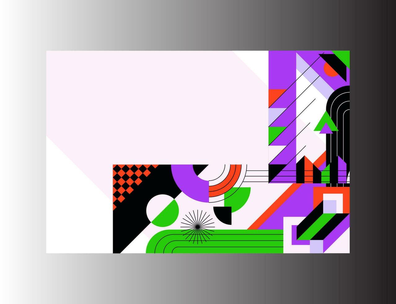 Minimalistic design, creative concept, modern diagonal abstract background Geometric element. diagonal lines and triangles. vector stock illustration