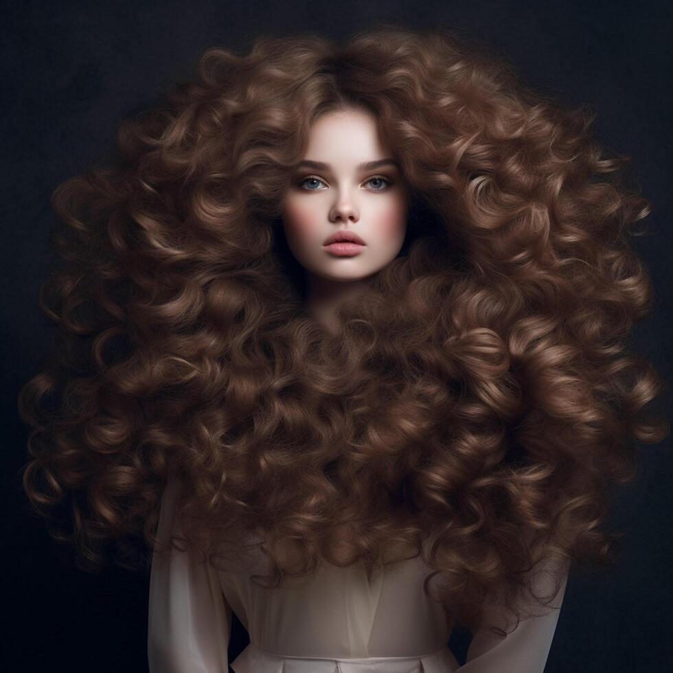 photo of Voluminous curls