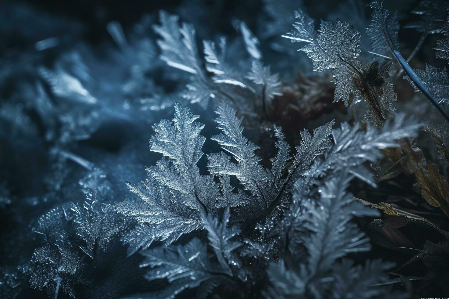 realistic frost texture background, generate ai photo