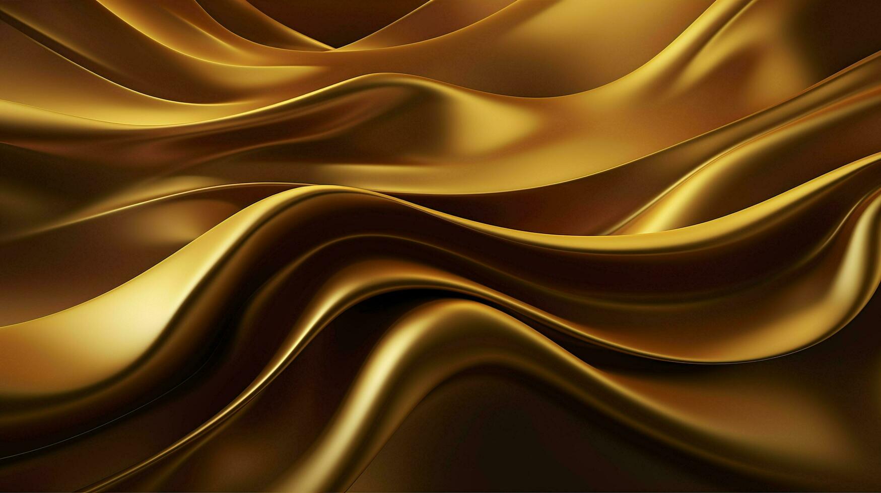 Abstract Background with 3D Wave Bright Gold and Purple Gradient Silk Fabric,  an abstract image of a brightly colored fabric, in the style of dark orange and light gold, generate ai photo