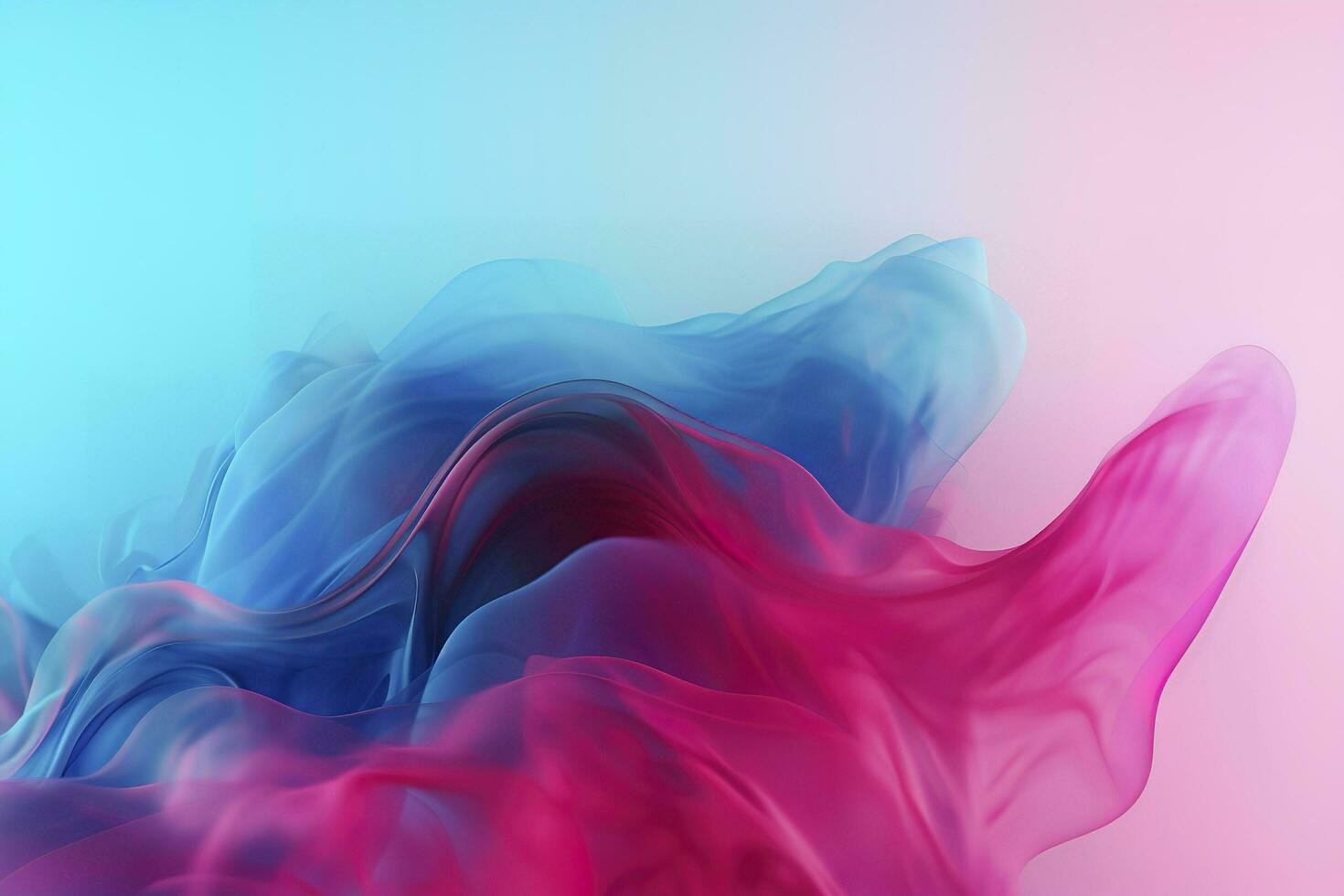 bright pink and blue ambient soft swish background, generate ai photo