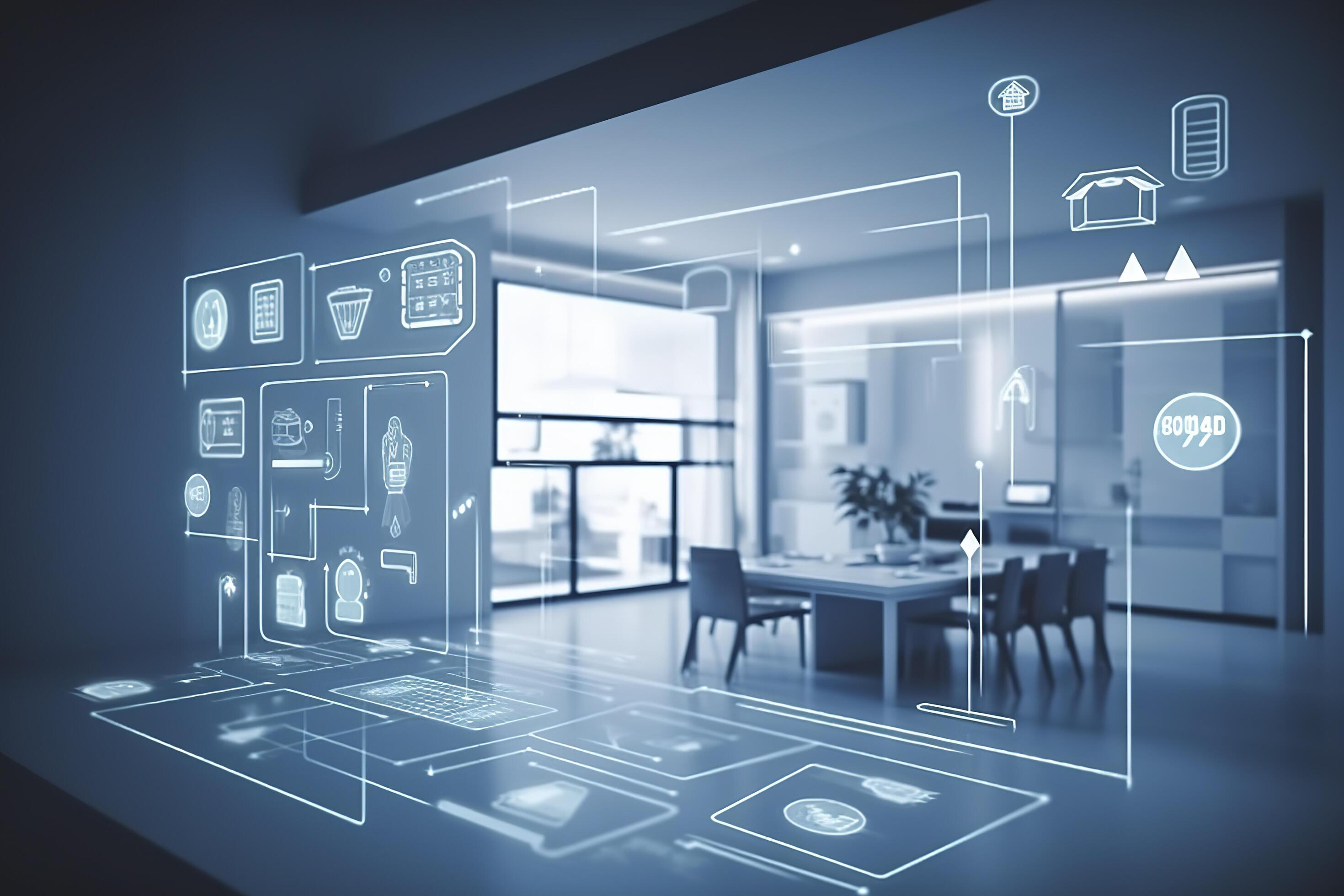 Modern smart home management systems use augmented reality, Smart